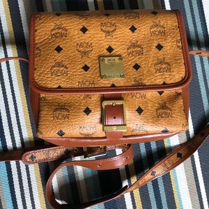 MCM crossbody bag 9” x 7” x 3”